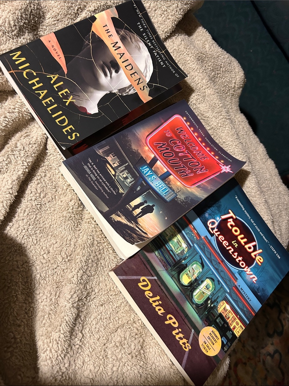 Three Paperback Novels - Multi-Color Covers